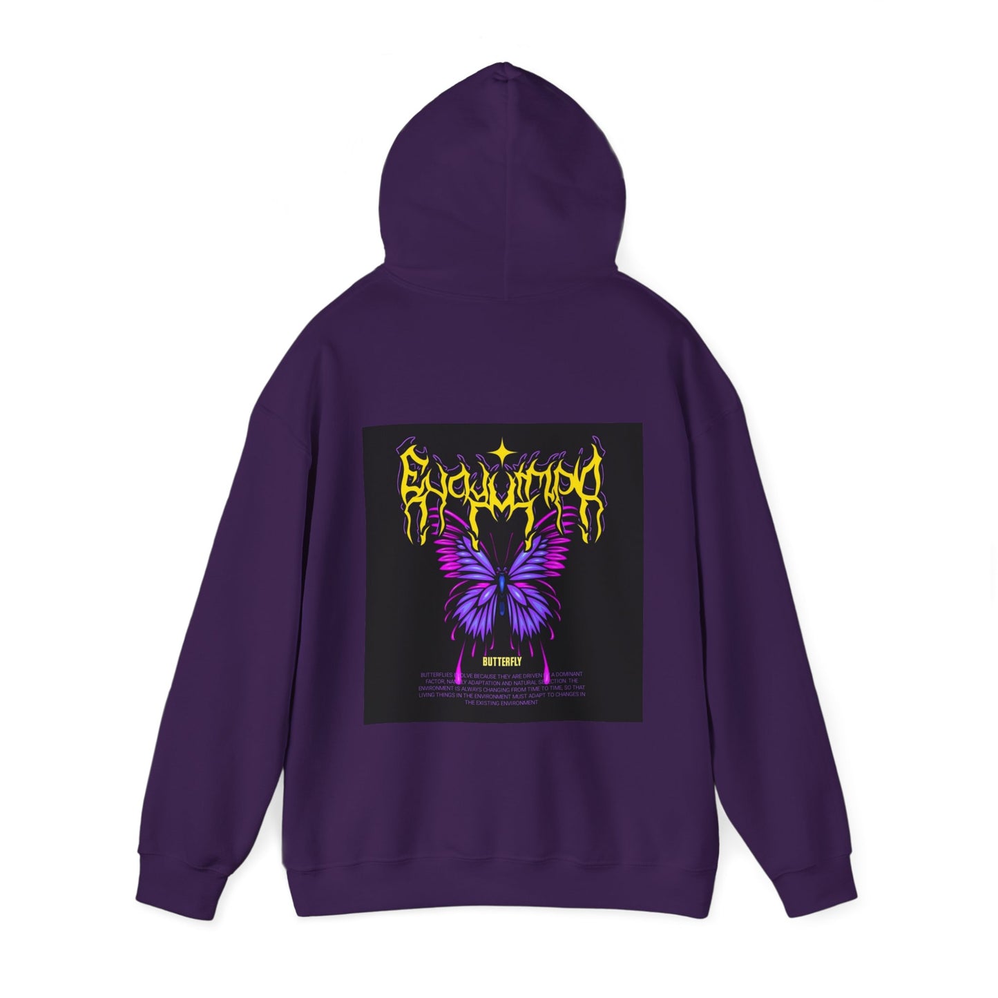 Butterfly Effect Purple | Unisex Heavy Blend™ Hooded Sweatshirt