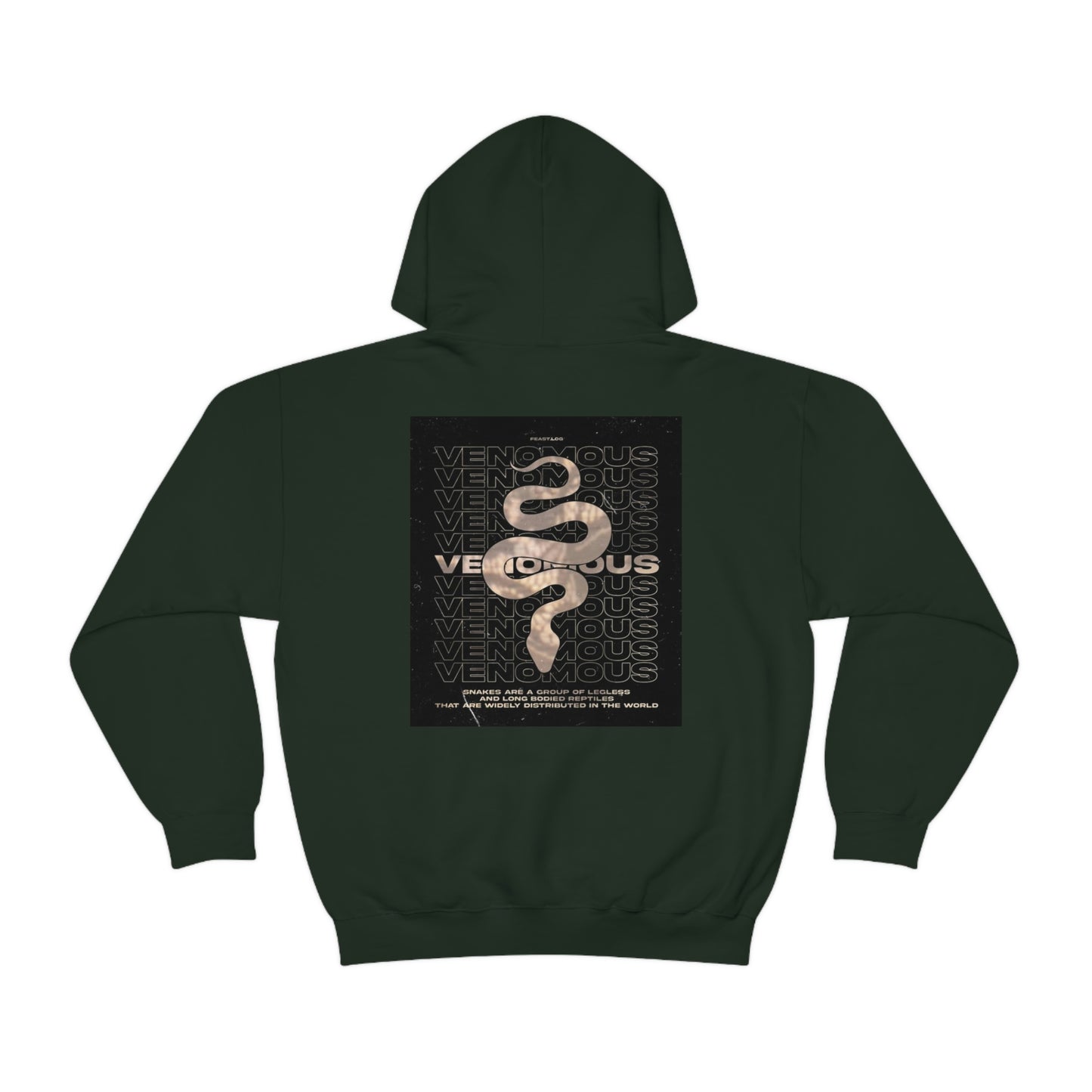 Venomous Beige Collection Club AOC - Unisex Heavy Blend™ Hooded Sweatshirt